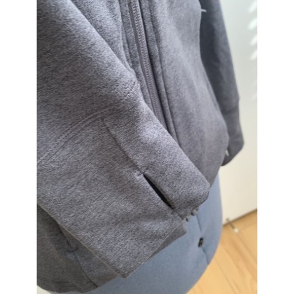 WOMEN'S All In Motion ZIP FRONT JACKET - DARK GRAY - XSMALL (127) NWOT - Picture 6 of 8